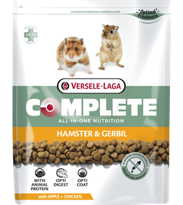 Sachet d'extrudés Versele-Laga Complete pour hamster et gerbille.