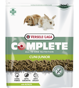 Sachet d'extrudés Versele-Laga Complete Junior pour lapin nain et jeune lapin.