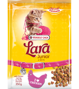 Croquettes Lara pour chaton pour une croissance saine et équilibrée.