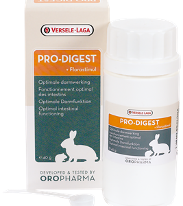 Complément Pro Digest pour les problèmes digestifs du lapin et des rongeurs NAC.