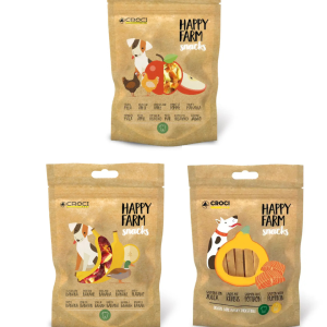 Sachet de friandises naturelles Happy Farm pour chien.