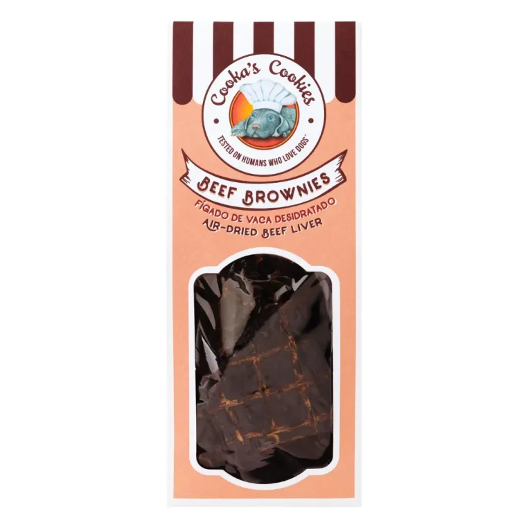 Brownie de foie de boeuf