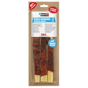 Bâtonnet de fromage et bœuf séché taille S pour chien.