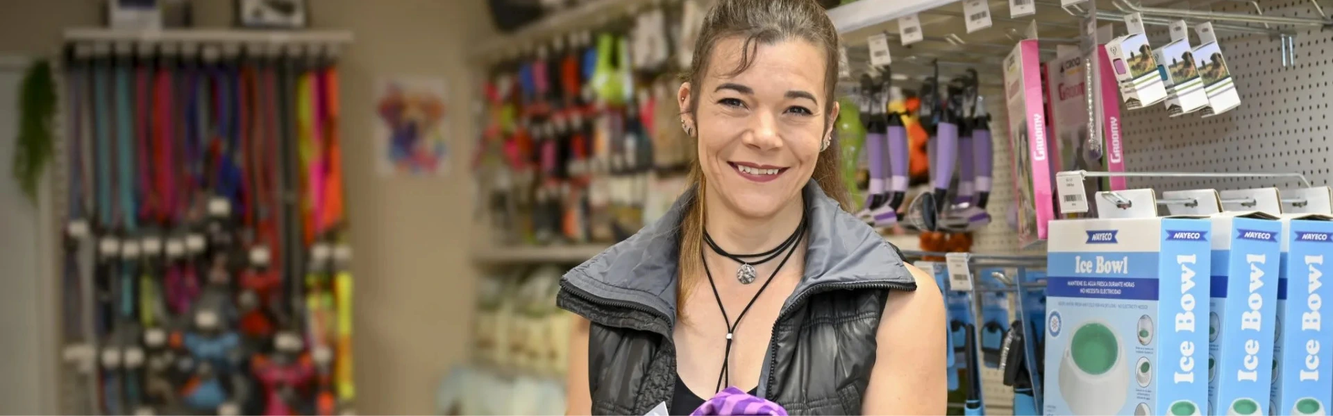 Portrait pour la page à propos de la créatrice.